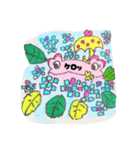 よしケロっ子（シール風)（個別スタンプ：6）