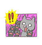 ねこのこファミリースタンプ（個別スタンプ：6）