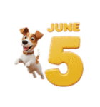 6月に使える3D犬（個別スタンプ：5）