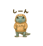 れぷてぃりあん（トゲオアガマ編）（個別スタンプ：16）