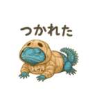 れぷてぃりあん（トゲオアガマ編）（個別スタンプ：18）
