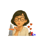 BIM Girl - 小筑（個別スタンプ：7）
