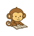 モンキーベイビーズの生活 (漢字) Ver4（個別スタンプ：37）