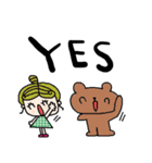 nenerin日常会話スタンプ329英語気遣い（個別スタンプ：12）