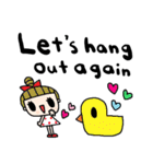nenerin日常会話スタンプ329英語気遣い（個別スタンプ：31）