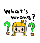 nenerin日常会話スタンプ329英語気遣い（個別スタンプ：33）