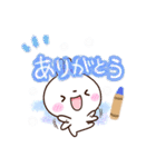 しろうさぎ【クレヨン】（個別スタンプ：5）