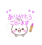 しろうさぎ【クレヨン】（個別スタンプ：6）