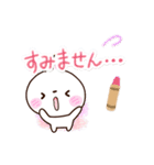 しろうさぎ【クレヨン】（個別スタンプ：30）