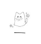 たぶん猫の幽霊（個別スタンプ：19）