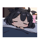 毎日使える悪魔少女スタンプ（個別スタンプ：4）