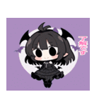 毎日使える悪魔少女スタンプ（個別スタンプ：8）