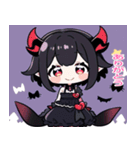 毎日使える悪魔少女スタンプ（個別スタンプ：11）