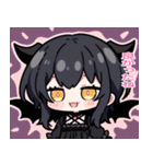 毎日使える悪魔少女スタンプ（個別スタンプ：16）