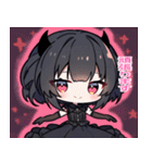 毎日使える悪魔少女スタンプ（個別スタンプ：19）