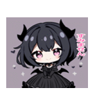 毎日使える悪魔少女スタンプ（個別スタンプ：20）