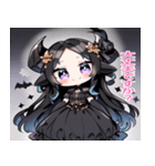 毎日使える悪魔少女スタンプ（個別スタンプ：27）