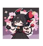 毎日使える悪魔少女スタンプ（個別スタンプ：31）