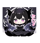 毎日使える悪魔少女スタンプ（個別スタンプ：35）