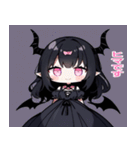 毎日使える悪魔少女スタンプ（個別スタンプ：38）