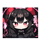 毎日使える悪魔少女スタンプ（個別スタンプ：39）