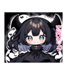 毎日使える悪魔少女スタンプ（個別スタンプ：40）