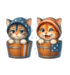 梅雨cat（個別スタンプ：2）