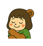 やさしいたぬきの表情スタンプ（個別スタンプ：23）
