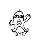 謎の人②（個別スタンプ：4）