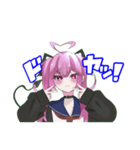 音煉るなのお絵描きちゃんねる（個別スタンプ：1）