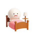 みじめちゃん （毎日使える3D）（個別スタンプ：4）