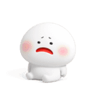 みじめちゃん （毎日使える3D）（個別スタンプ：15）