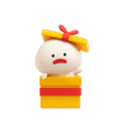 みじめちゃん （毎日使える3D）（個別スタンプ：17）