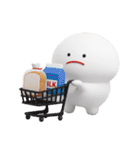 みじめちゃん （毎日使える3D）（個別スタンプ：29）