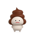 みじめちゃん （毎日使える3D）（個別スタンプ：34）