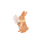 ふんわり手描きパステル手帳ステッカー（個別スタンプ：3）