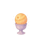 ふんわり手描きパステル手帳ステッカー（個別スタンプ：8）
