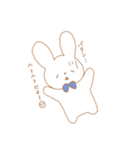 青ネクタイのうさぎくん（個別スタンプ：7）