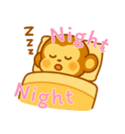 モンキーベイビーズの生活 (えいご) Ver4（個別スタンプ：2）
