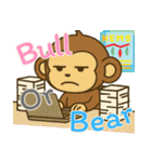 モンキーベイビーズの生活 (えいご) Ver4（個別スタンプ：4）
