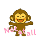 モンキーベイビーズの生活 (えいご) Ver4（個別スタンプ：22）