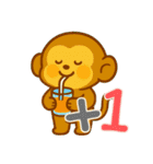 モンキーベイビーズの生活 (えいご) Ver4（個別スタンプ：31）