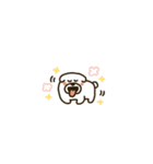 けたわん（のんびり)（個別スタンプ：4）