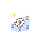 けたわん（のんびり)（個別スタンプ：5）
