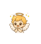 うごく！きゅーてぃ天使くん（個別スタンプ：2）