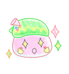 ふわふう+（個別スタンプ：6）