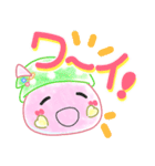 ふわふう+（個別スタンプ：9）