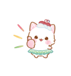 【夏】子ねこモニカのかわいいソーダフェア（個別スタンプ：4）