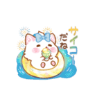 【夏】子ねこモニカのかわいいソーダフェア（個別スタンプ：6）