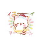 【夏】子ねこモニカのかわいいソーダフェア（個別スタンプ：8）